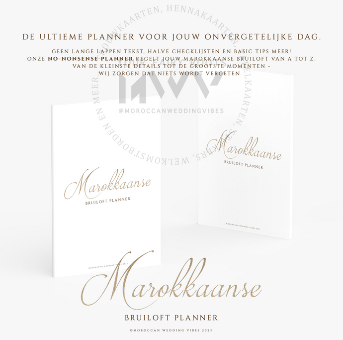 Marokkaanse Bruiloft Planner