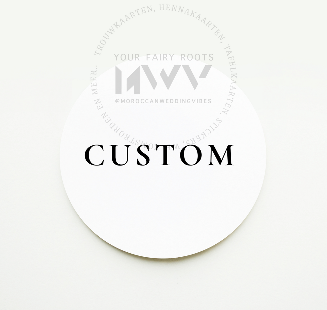 Stickers | Custom [Enkel In Overleg]