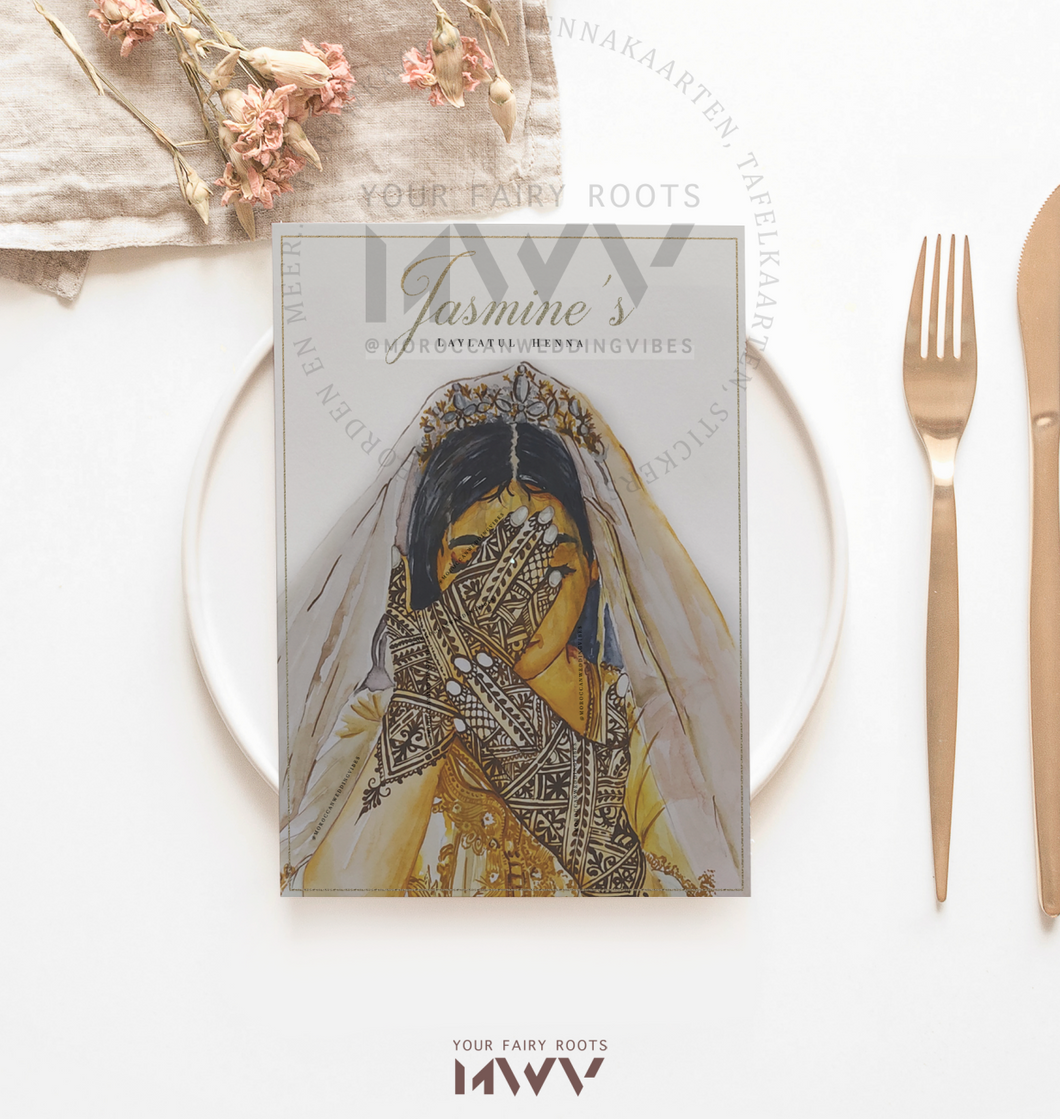 Tafelkaart | Laylatul Henna