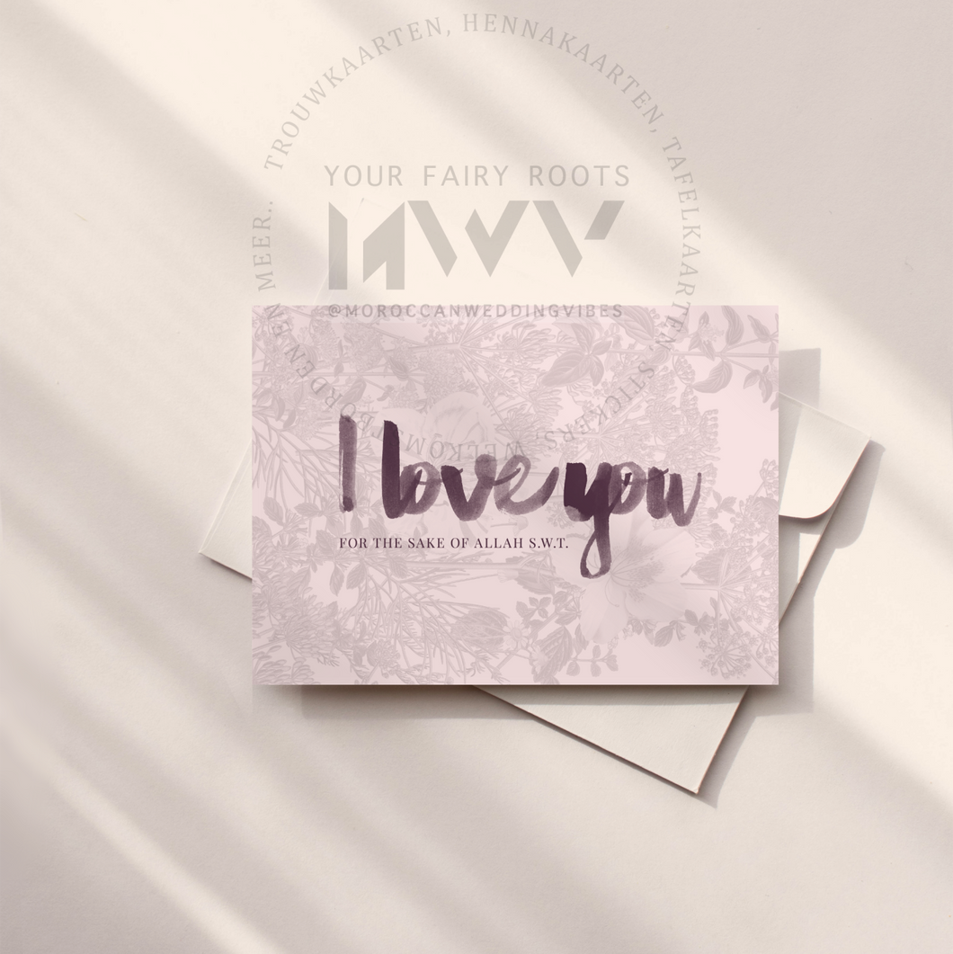 Islam | Love And Appreciation Card