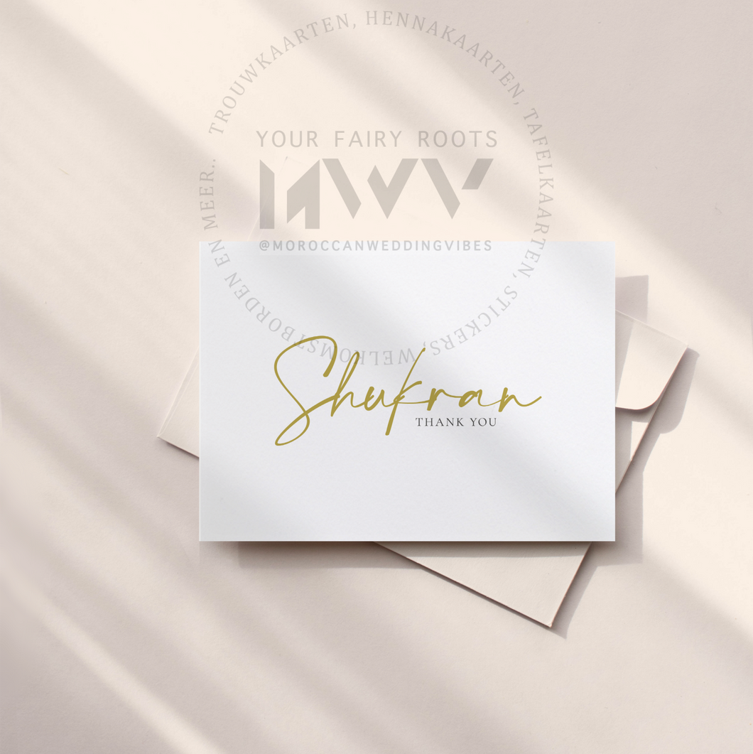 Islam | Shukran Card